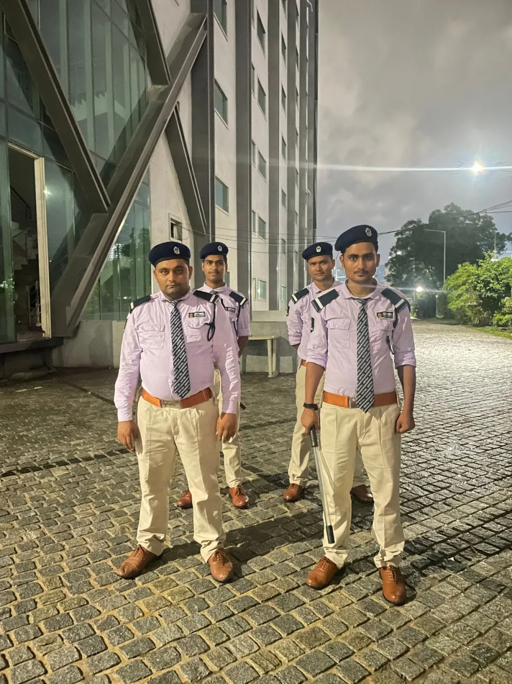 SafetyWall guards on night shift